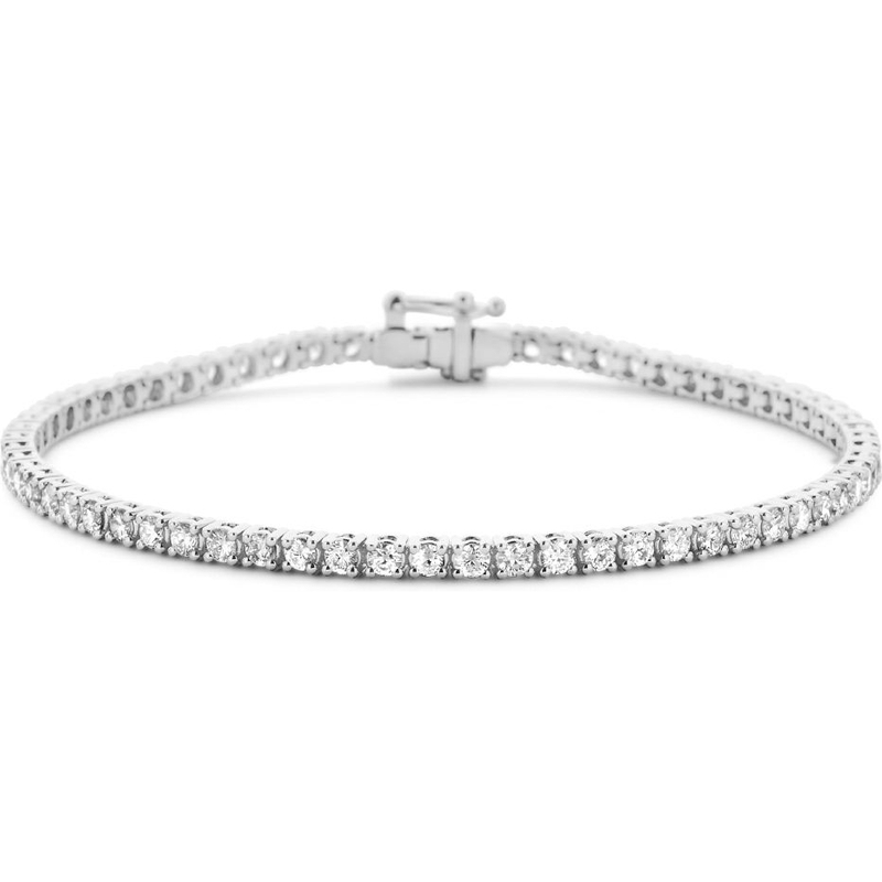 Treasure Collection 883045 14k witgouden tennisarmband met 2,7 mm lab grown diamant