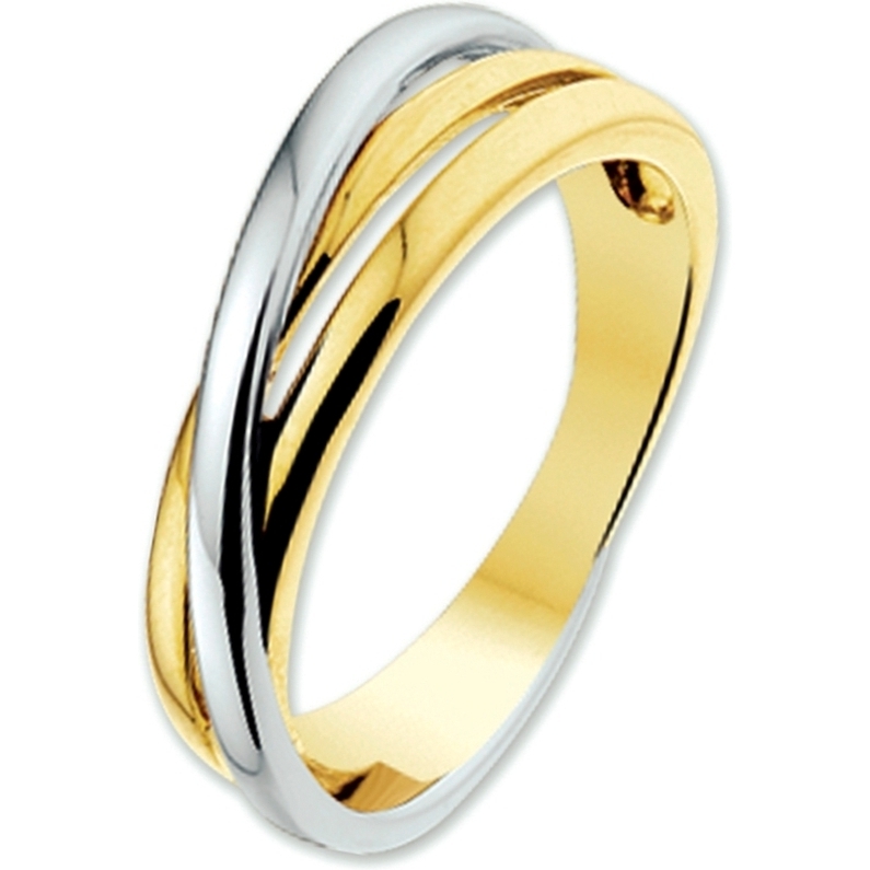 Treasure Collection THOJ1540 14k bicolor gouden ring
