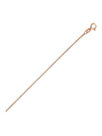 Treasure Collection TC-881503 14 karaat rosegouden gourmet ketting 1 mm