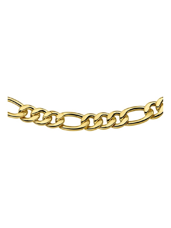 Treasure Collection TC-24667 14 karaat gouden zilgold figaro collier met zilveren kern 7 mm