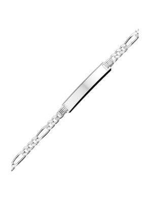 Treasure Collection TC-8164 Zilveren naamplaat armband
