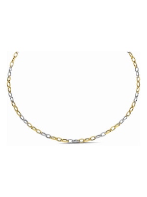 The House Of Jewels THOJ2034 14 karaat bicolor gouden collier