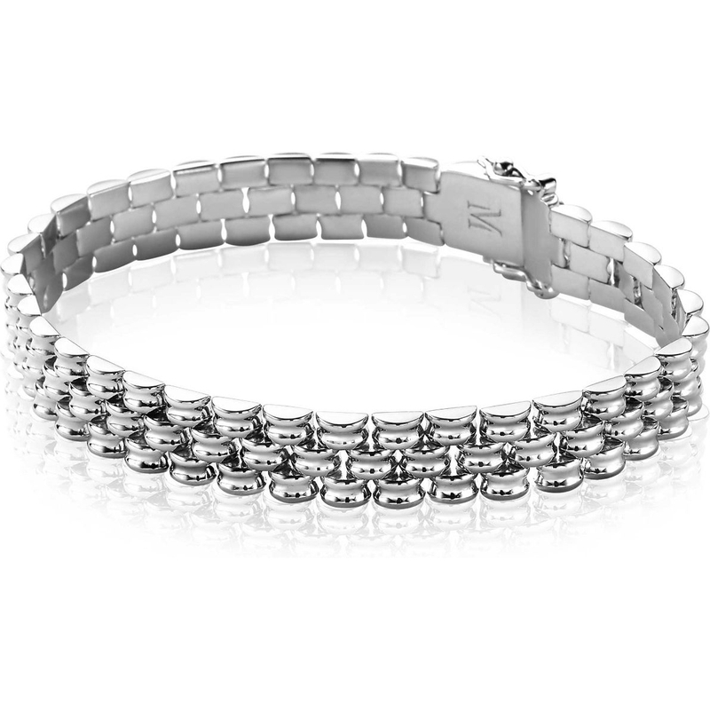 ZINZI MVA22 Mart Visser zilveren armband 9 mm