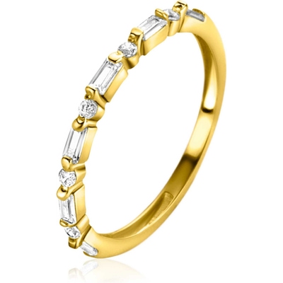 ZINZI ZGR403 14k gouden ring zirkonia