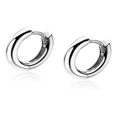 ZINZI ZIO194 Zilveren oorringen 12 mm